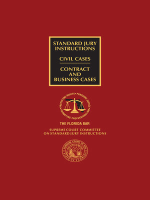 cover image of Florida Standard Jury Instructions: Contract and Business Cases